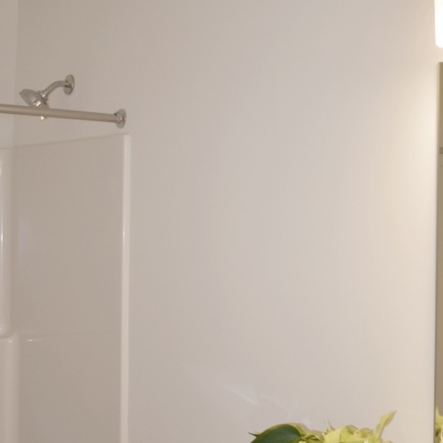 Spacious bathrooms with everything you need